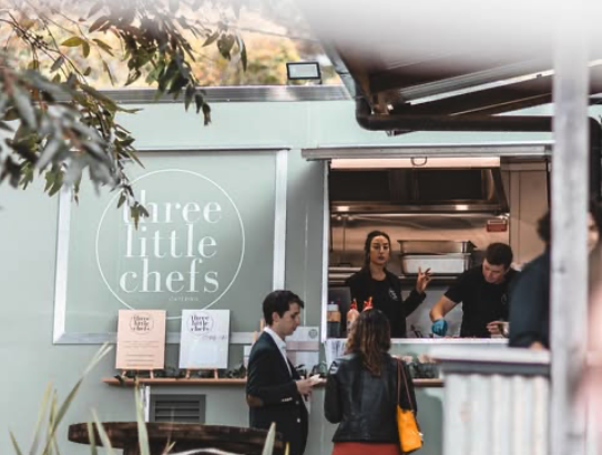 Three Little Chefs Van